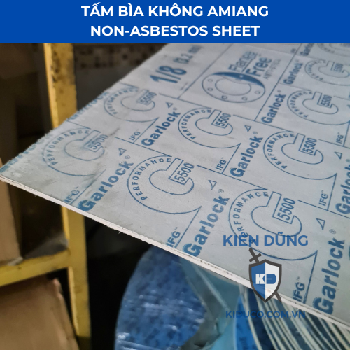 Gioăng Tấm Bìa Giấy Không Chứa Amiang - Non-asbestos gasket sheet