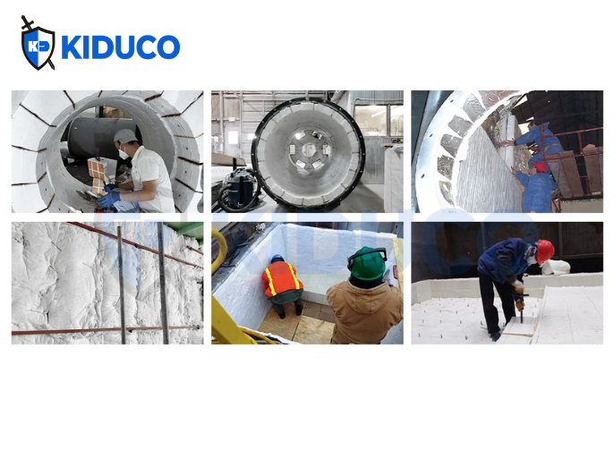 Ứng dụng của chăn sợi gốm cách nhiệt
