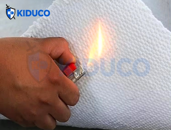 Vải Ceramic chịu nhiệt (Sợi gốm)