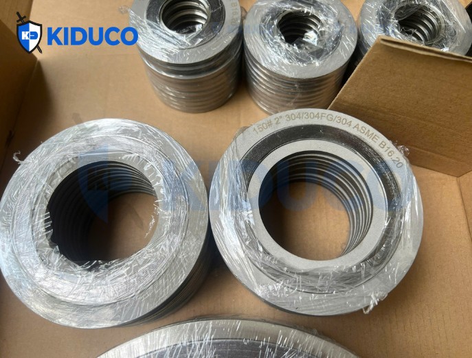 Một số vật liệu gioăng kim loại xoắn