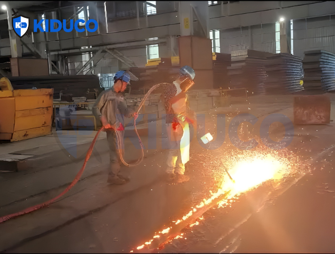 Thiết bị scarfing torches phục vụ ngành luyện kim