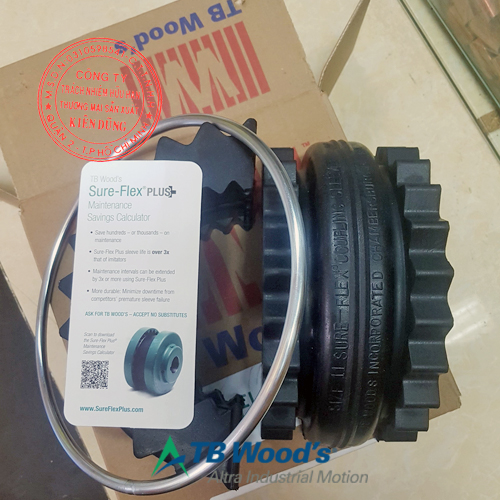 Khớp nối răng cao su Sure-Flex Plus® Couplings TB Wood's 7