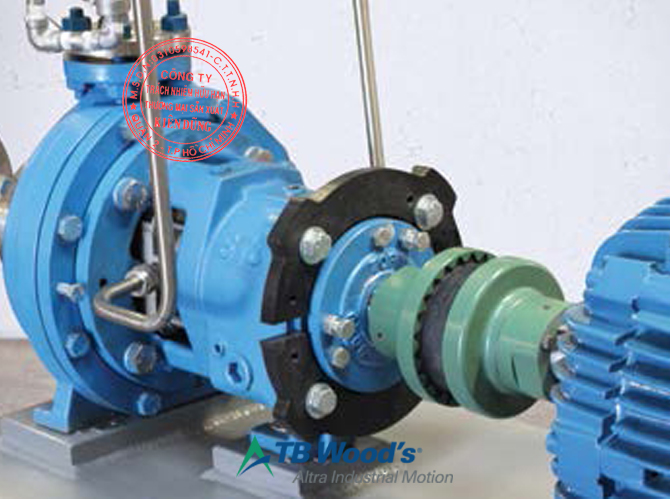 Khớp nối răng cao su Sure-Flex Plus® Couplings TB Wood's ứng dụng 3