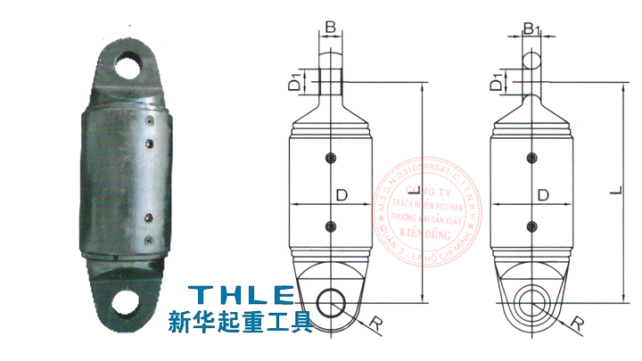 Chống xoắn chống xoay cáp Anti-Rotation Set