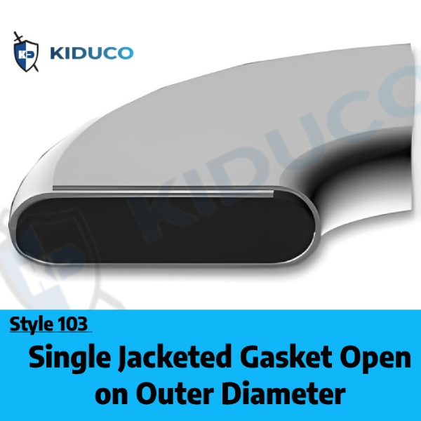 Style 102 - Single Jacketed Gasket Totally Enclosed 