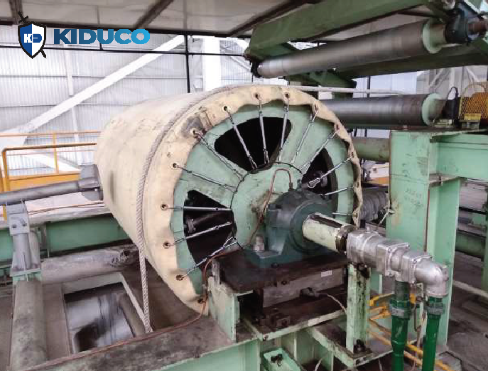 nỉ bọc trục Roller felt