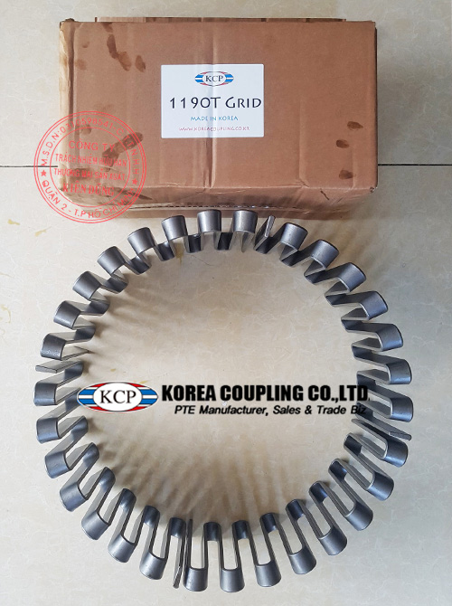 Bộ lưới cho khớp nối lò xo KCP Taper Grid Coupling 1190 T10