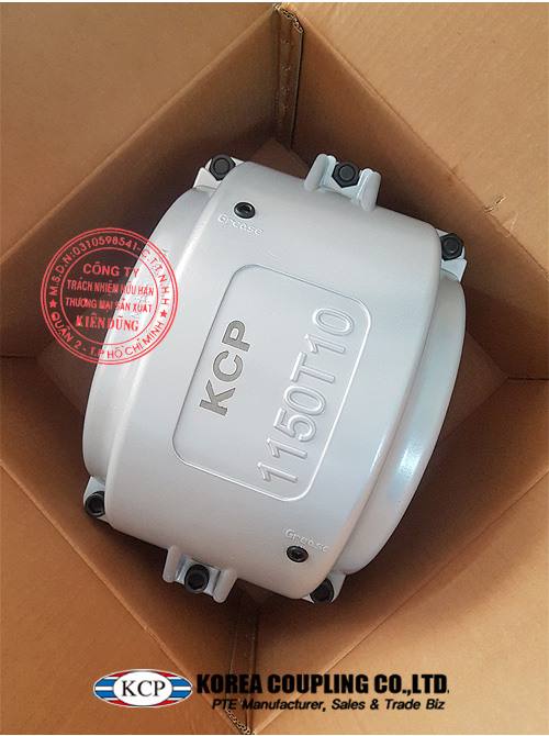 Bộ vỏ nhôm cho khớp nối lò xo KCP Taper Grid Coupling 1080 T10 Cover Split