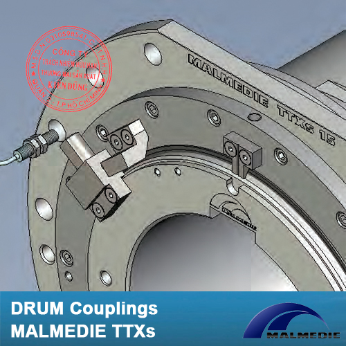 Khớp nối tang trống Malmedie Drum Coupling TTXs 15