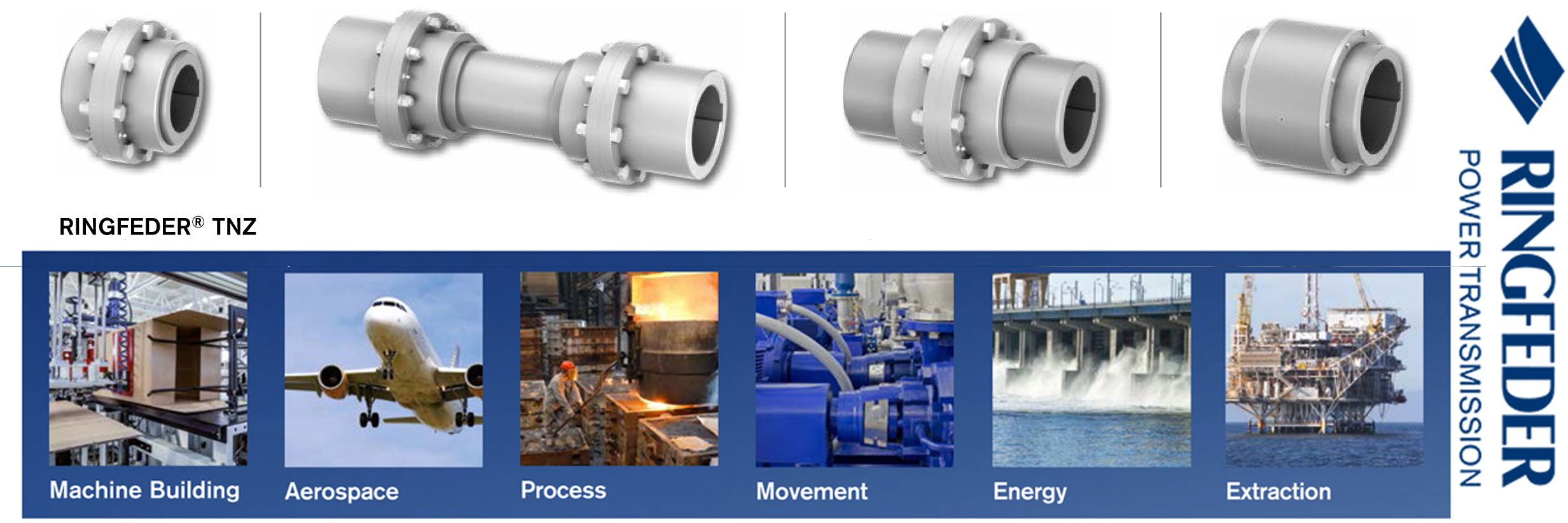Giới thiệu Ringfeder - Nhà cung cấp khớp nối răng vỏ thép (Gear Coupling)