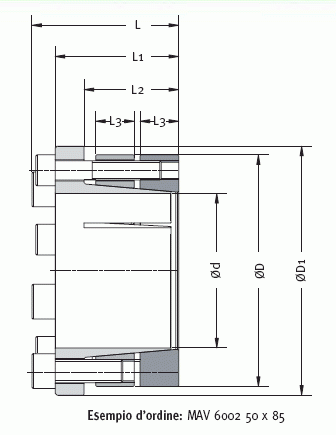 MAV 6002 Technical drawing