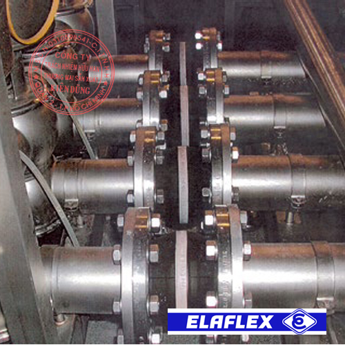 Khớp nối mềm cao su Elaflex Rubber Expansion Joint trong ứng dụng thực tế 2