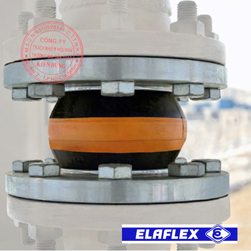 Khớp nối mềm cao su Elaflex Rubber Expansion Joint trong ứng dụng thực tế 5