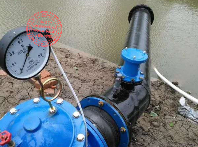 Khớp nối mềm cao su trong các công trình đường ống dẫn nước
