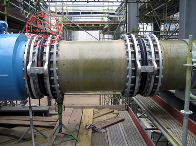 Khớp nối mềm cao su cung cấp cho dự án đường ống dẫn dầu