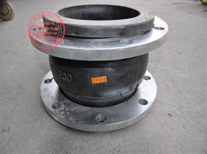 Khớp nối mềm giãn nỡ cao su EPDM Rubber Expansion Joint 6