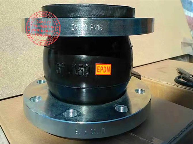 Khớp nối mềm giãn nỡ cao su EPDM Rubber Expansion Joint 7