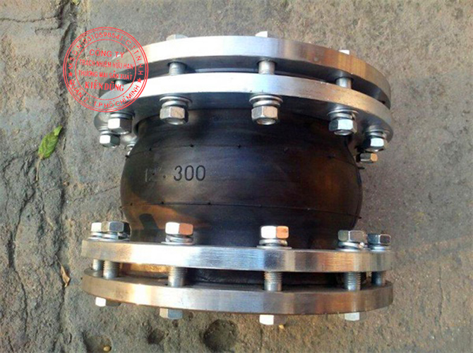 Khớp nối mềm giãn nỡ cao su CR Rubber Expansion Joint 7