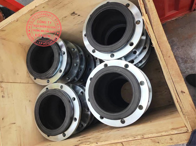 Khớp nối mềm giãn nỡ cao su NR Rubber Expansion Joint 9