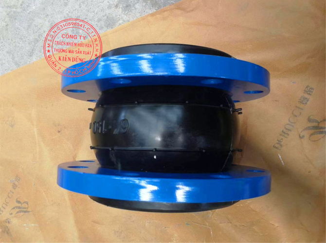 Khớp nối co giãn cao su mặt bích thép cacbon (Carbon Steel Flange Rubber Joint)
