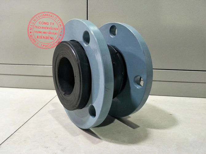 Khớp nối mềm cao su mặt bích thép Carbon Steel Flange Rubber Joint 7