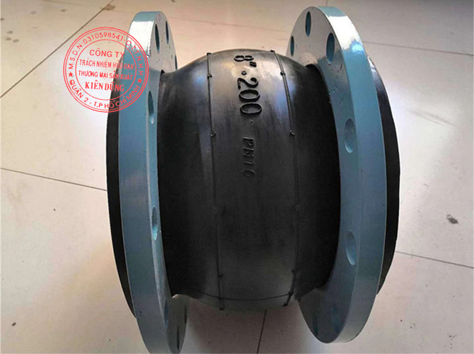 Khớp nối mềm cao su mặt bích thép Carbon Steel Flange Rubber Joint 8