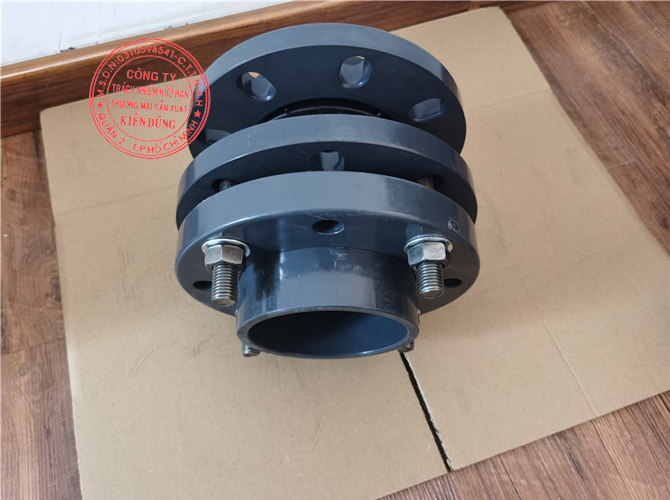 Khớp nối mềm cao su mặt bích nhựa PVC Flange Rubber Expansion Joint 7