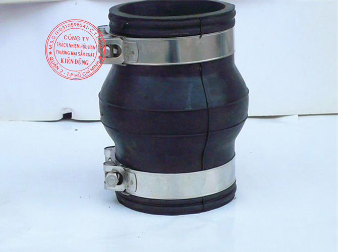 Khớp nối mềm cao su có đai siết Clamp Type Rubber Expansion Joint 5