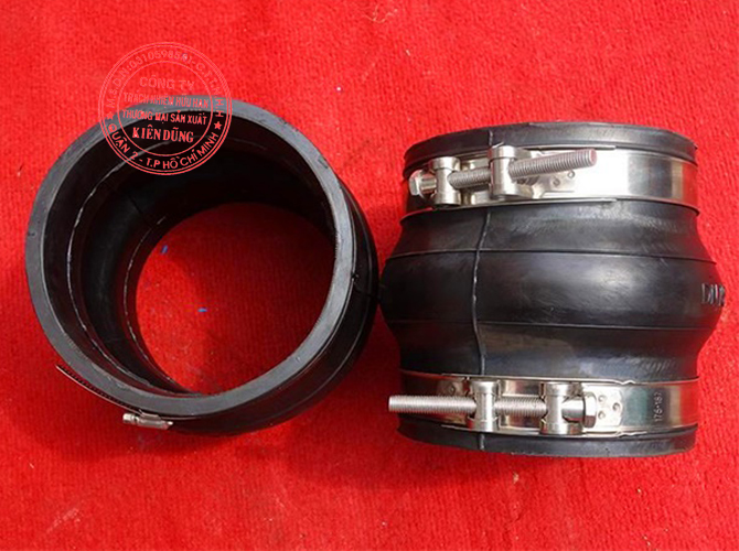 Khớp nối mềm cao su có đai siết Clamp Type Rubber Expansion Joint 7