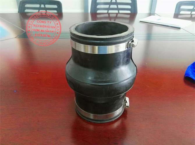 Khớp nối mềm cao su có đai siết Clamp Type Rubber Expansion Joint 9