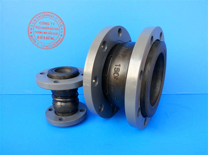 Khớp nối mềm cao su EPDM Double Sphere Rubber Expansion Joint 8