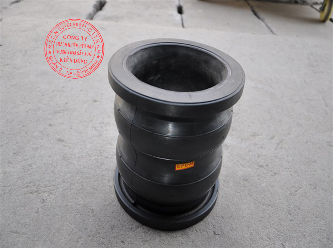 Khớp nối mềm cao su EPDM Double Sphere Rubber Expansion Joint 9