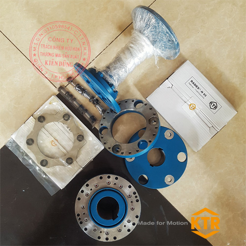 Khớp nối đĩa thép KTR RadexN Steel Laminae Coupling Kiên Dũng (KIDUCO)