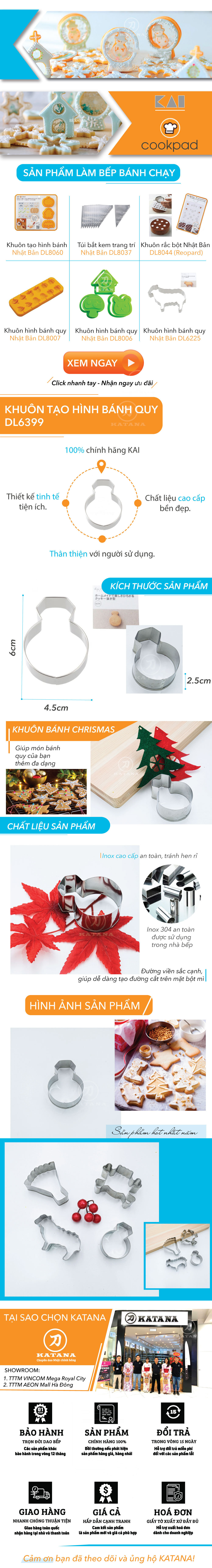 Khuon tao hinh banh quy Nhat Ban DL6399 Ring 