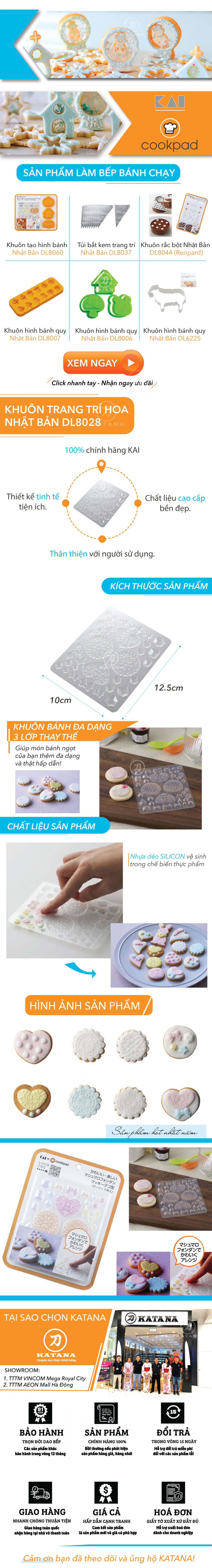 Khuon trang tri hoa Nhat Ban