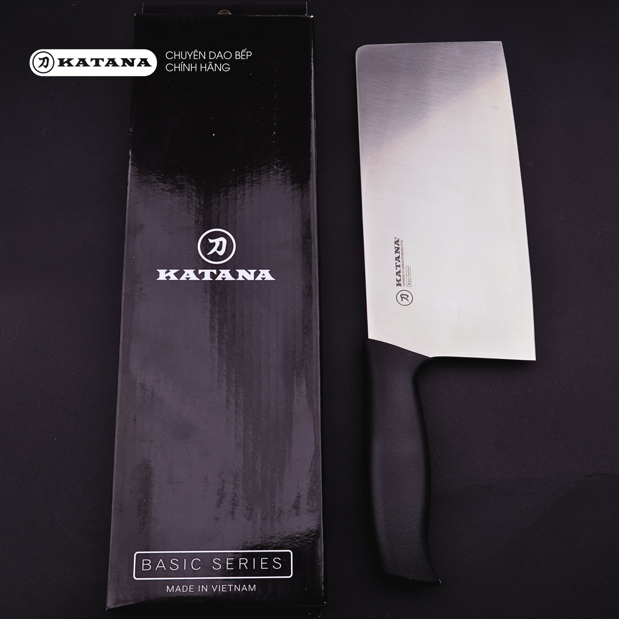 Dao phay băm thái thịt cá KATANA Basic Cleaver - KATA407 (210mm) – Dao ...
