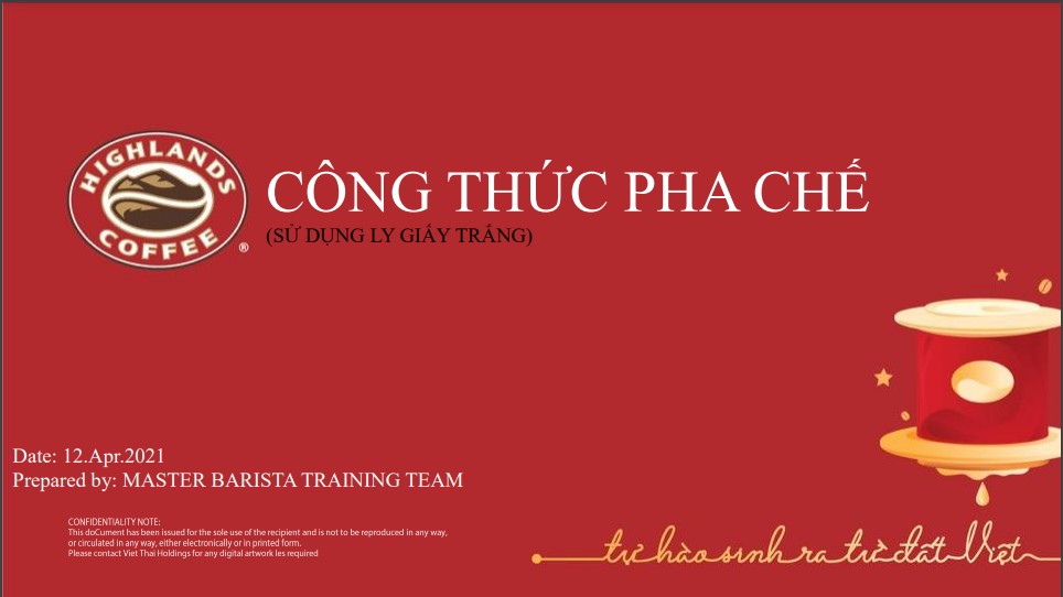 ebook công thức pha chế Highland