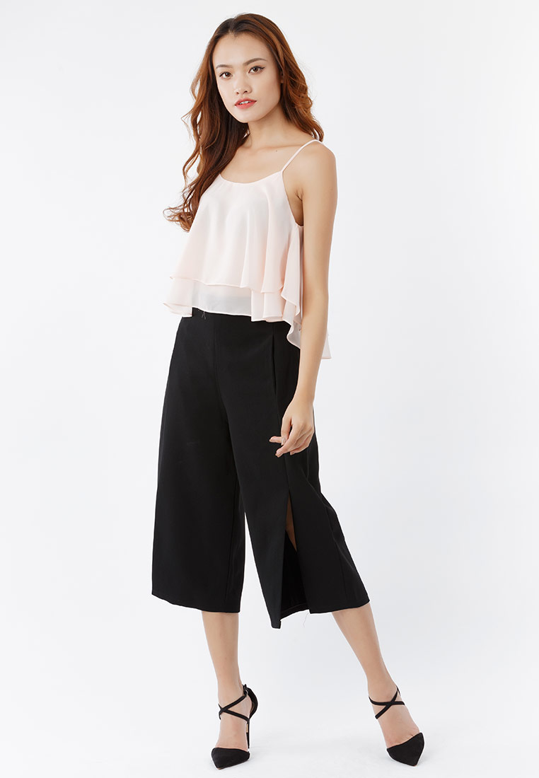 Mẹo phối đồ đẹp ấn tượng với quần ống rộng Culottes - Kho Hàng Sỉ ANN