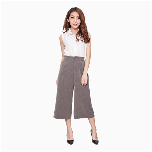 Quần Ống Rộng Culottes Đục Lỗ 4721 – BRADA & MAXI