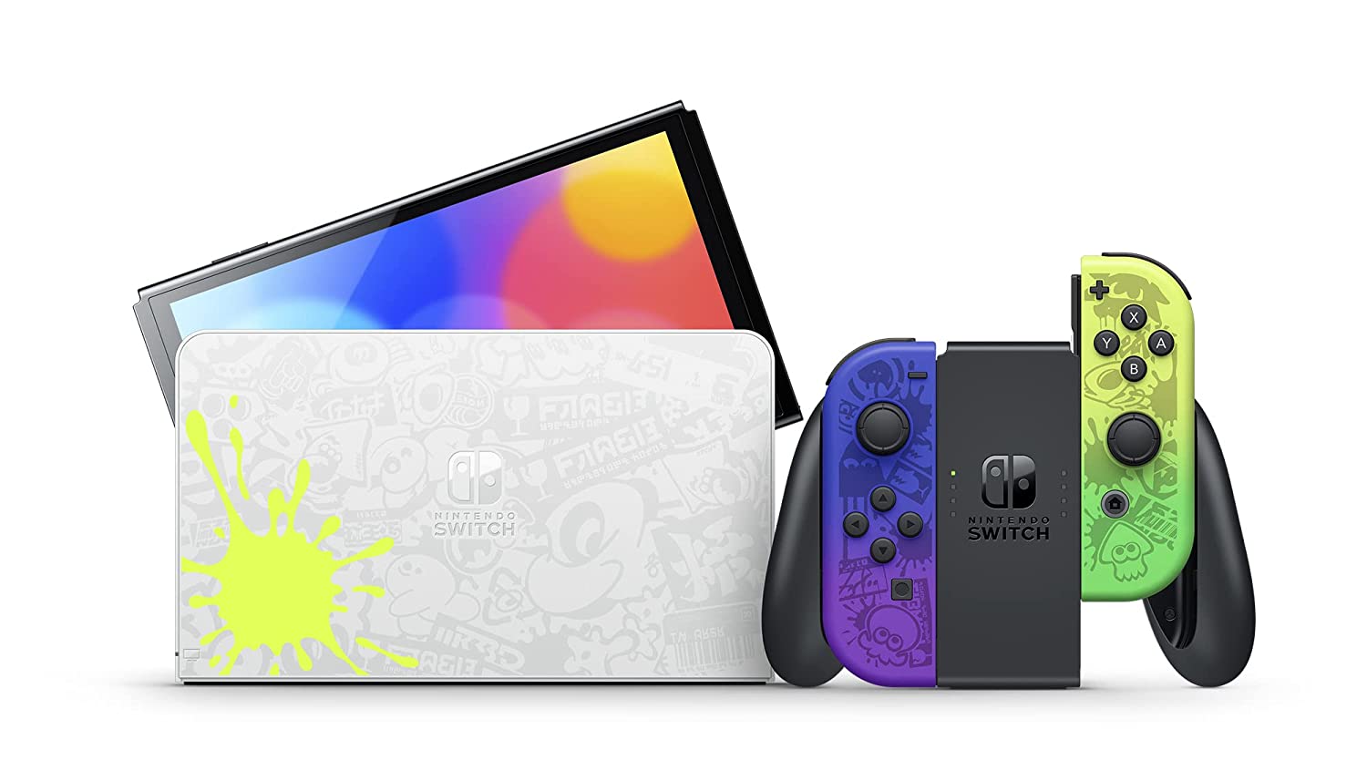 Những Máy Nintendo Switch Bản Đặc Biệt Mà Anh Em Có Thể Chưa Biết Nintendo Switch OLED Splatoon 3 - Máy Nintendo Switch Bản Đặc Biệt