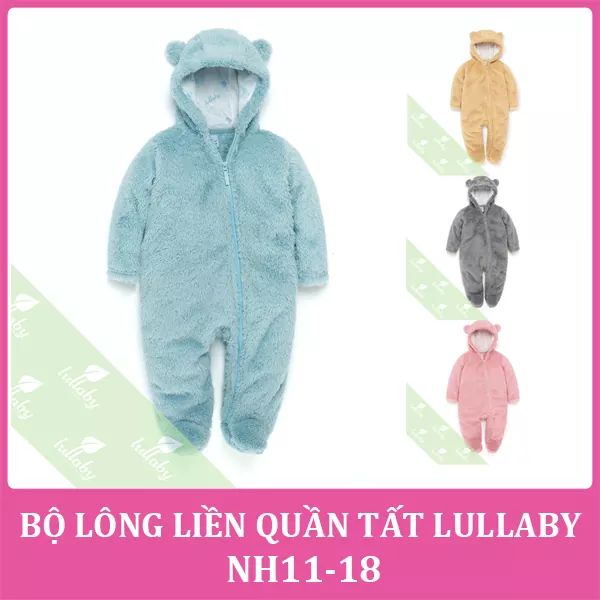 Bộ Lông Liền Quần Tất Lullaby NH11-18