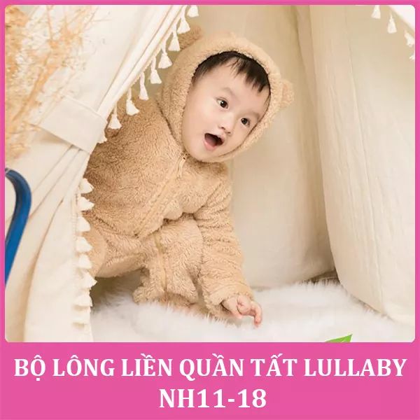 Bộ Lông Liền Quần Tất Lullaby NH11-18