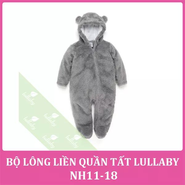 Bộ Lông Liền Quần Tất Lullaby NH11-18