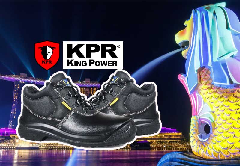 Giày bảo hộ nhập khẩu Singapore: giày bảo hộ King Power 