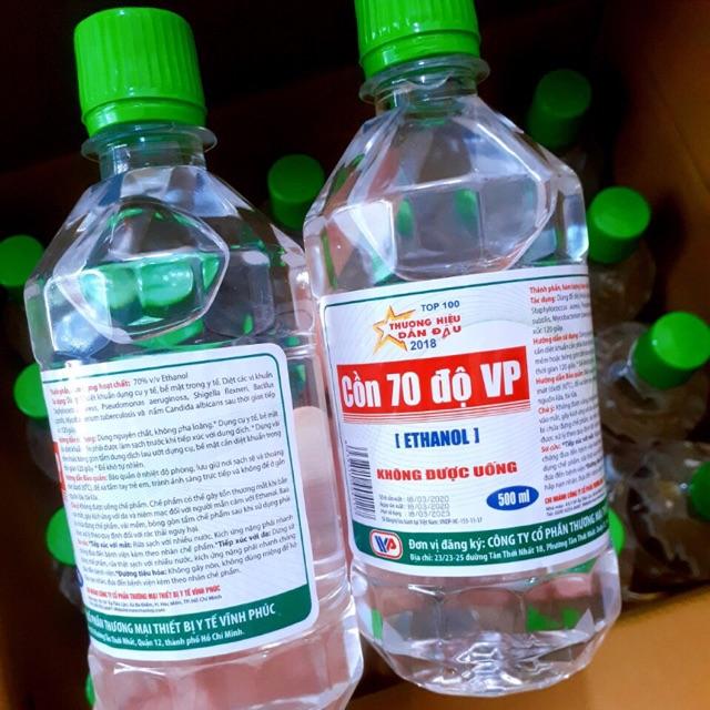 Những chú ý quan trọng khi sử dụng cồn sát khuẩn 70 độ