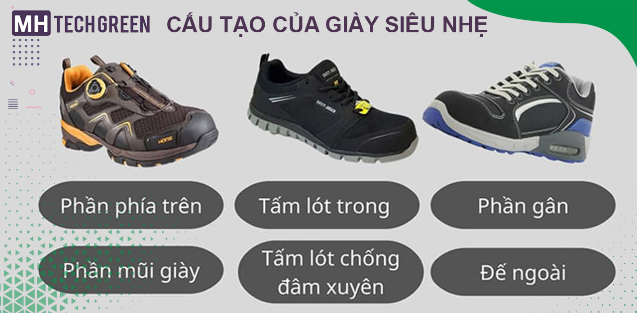 Giày bảo hộ siêu nhẹ gia re