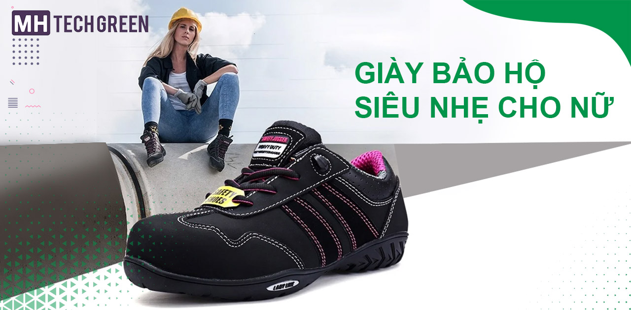 giày bảo hộ siêu nhẹ cho nữ