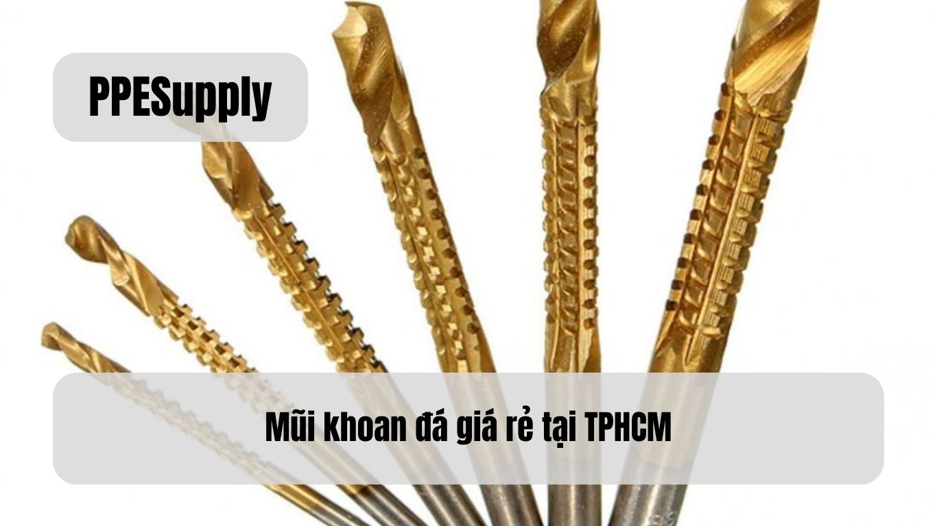 Mũi khoan đá giá rẻ tại TPHCM