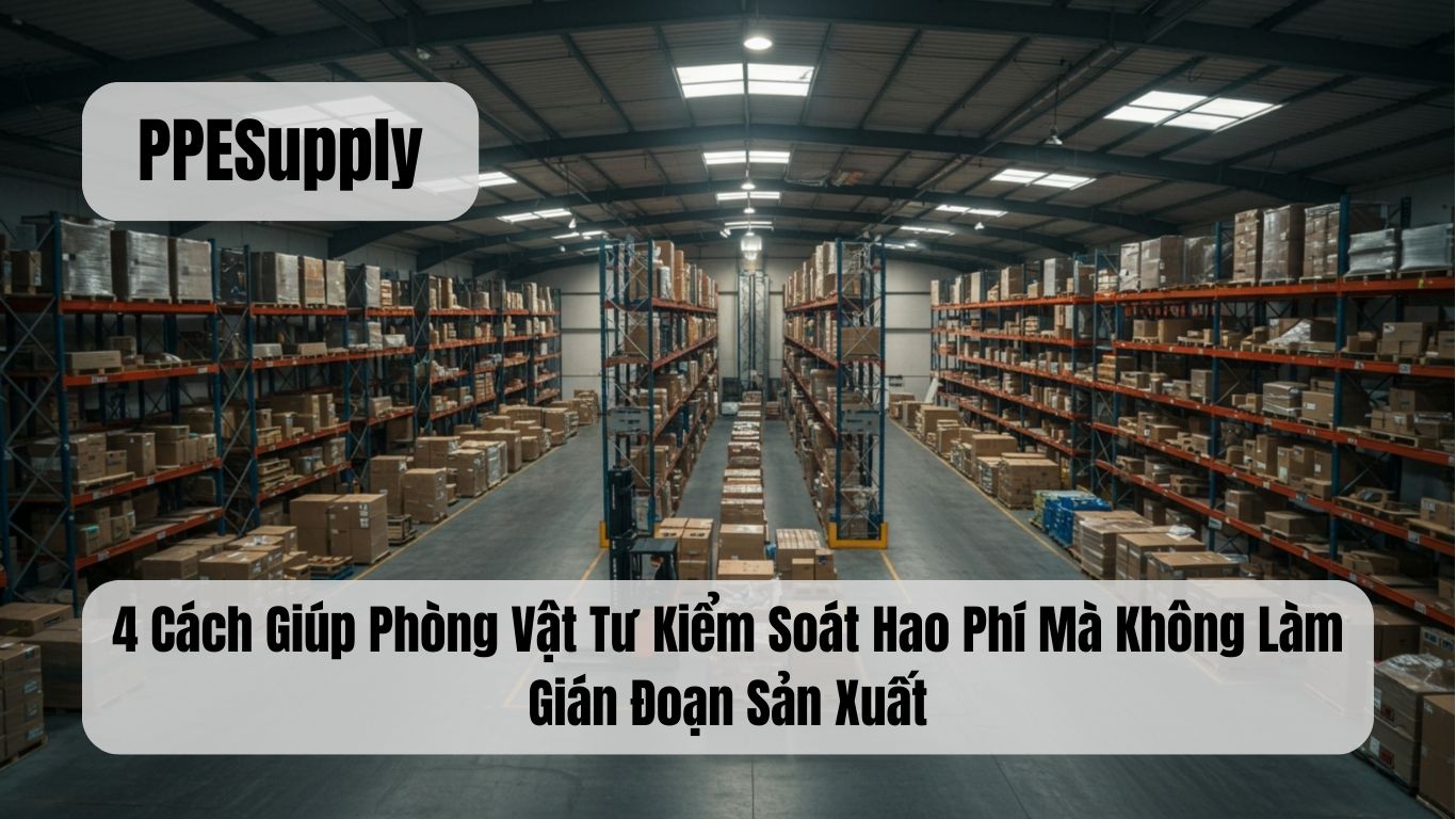 4 Cách Giúp Phòng Vật Tư Kiểm Soát Hao Phí Mà Không Làm Gián Đoạn Sản Xuất