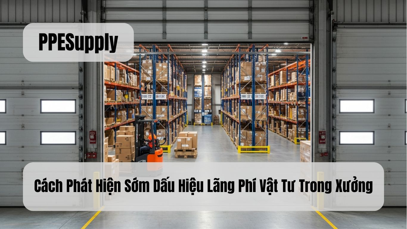 Cách Phát Hiện Sớm Dấu Hiệu Lãng Phí Vật Tư Trong Xưởng